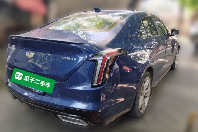 Used Cadillac CT4 2020 28T Fashion Edition Rear Right 45 Deg