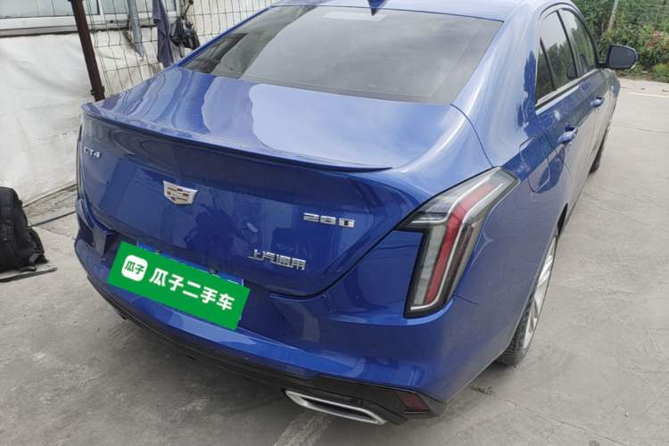 Used Cadillac CT4 2020 28T Fashion Edition Rear Right 45 Deg