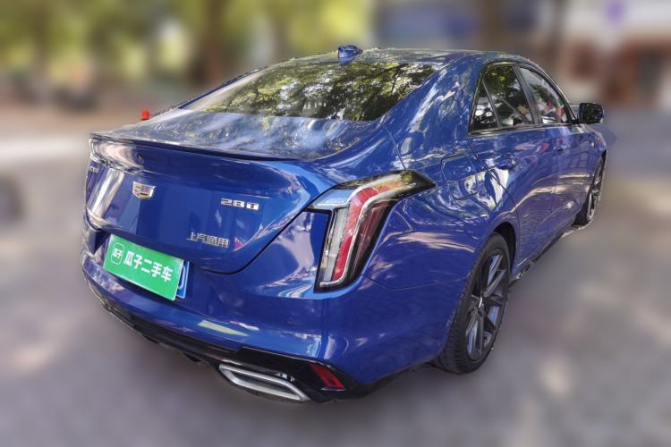 Used Cadillac CT4 2020 28T Elite Edition Rear Right 45 Deg