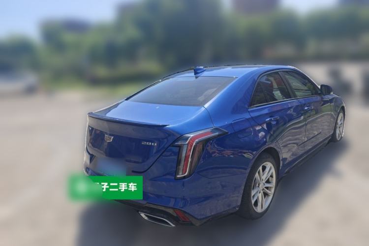 Used Cadillac CT4 2020 28T Fashion Edition Rear Right 45 Deg