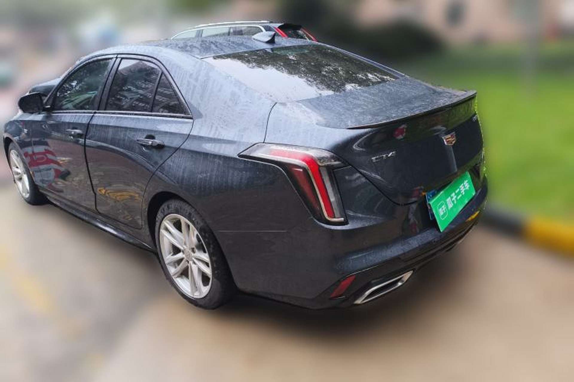 Used Cadillac CT4 2020 28T Fashion Edition Rear Left 45 Deg