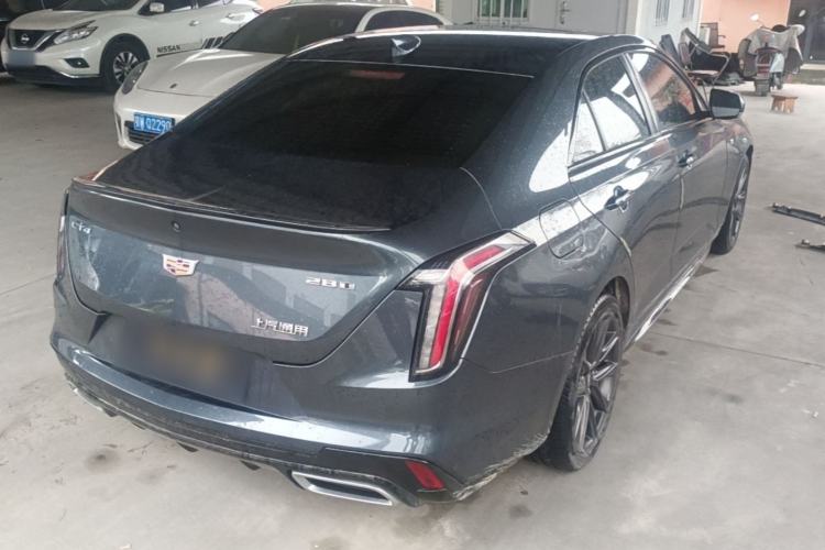 Used Cadillac CT4 2020 28T Elite Edition Rear Right 45 Deg