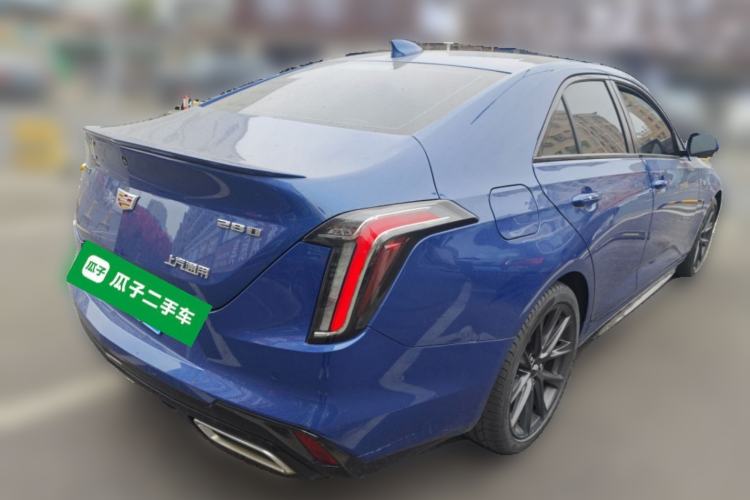 Used Cadillac CT4 2020 28T Elite Edition Rear Right 45 Deg