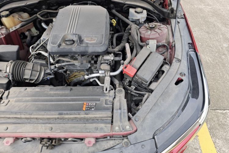 Used Cadillac CT4 2020 28T Elite Edition Engine Bay Left