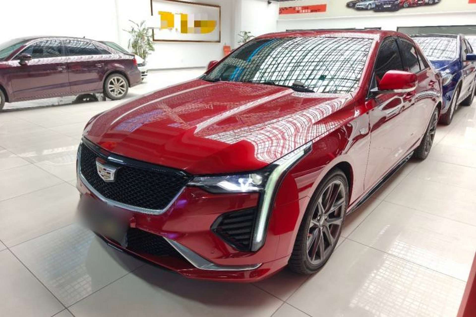 Used Cadillac CT4 2020 28T Elite Edition Front Left 45 Deg