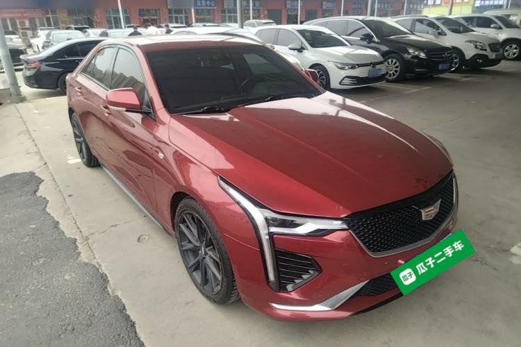 Used Cadillac CT4 2020 28T Elite Edition Front Right 45 Deg