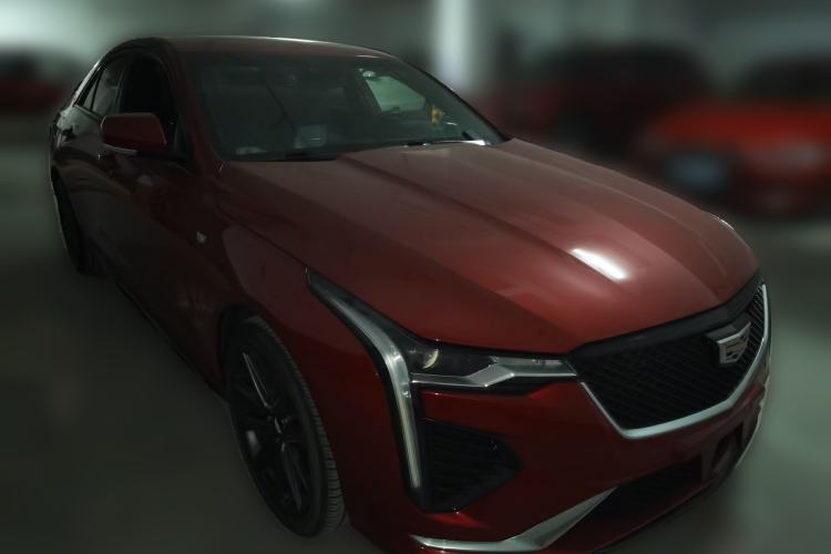 Used Cadillac CT4 2020 28T Elite Edition Front Right 45 Deg