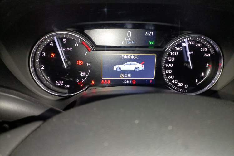 Used Cadillac CT4 2020 28T Fashion Edition Odometer Close Up