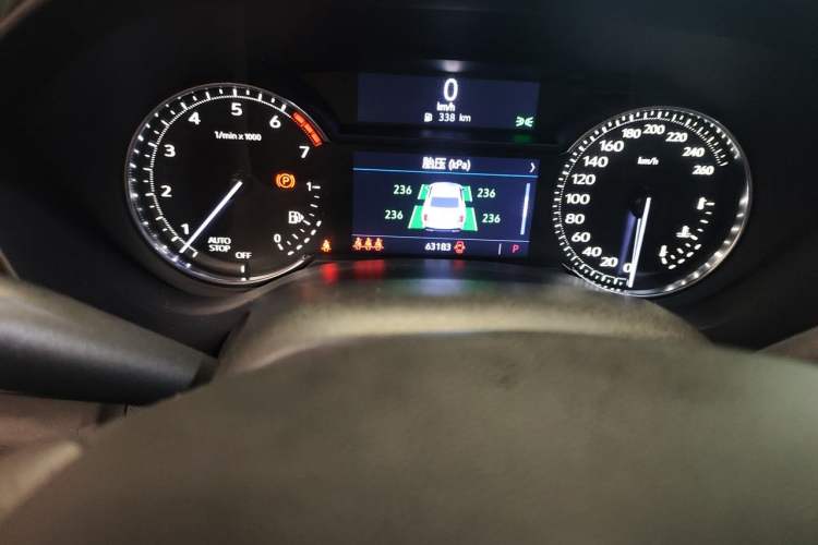 Used Cadillac CT4 2020 28T Elite Edition Odometer Close Up