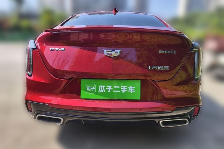 Used Cadillac CT4 2020 28T Fashion Edition Rear