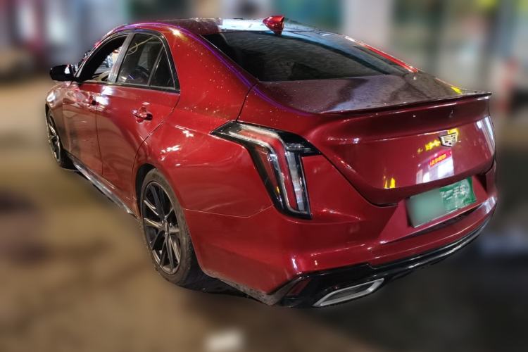 Used Cadillac CT4 2020 28T Elite Edition Rear Left 45 Deg