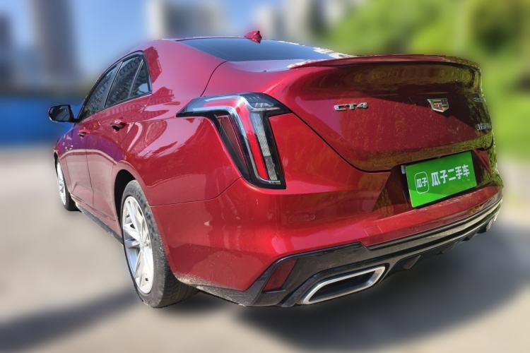 Used Cadillac CT4 2020 28T Fashion Edition Rear Left 45 Deg