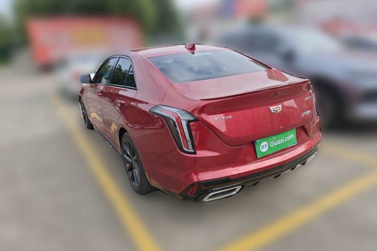 Used Cadillac CT4 2020 28T Elite Edition Rear Left 45 Deg