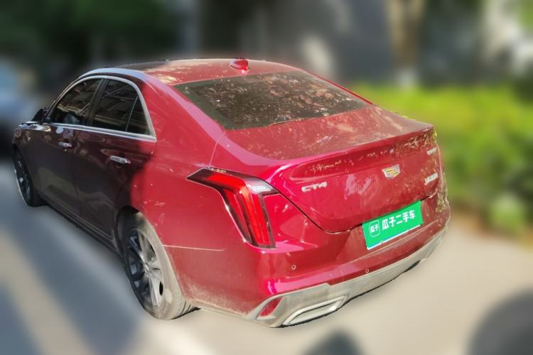 Used Cadillac CT4 2020 28T Fashion Edition Rear Left 45 Deg
