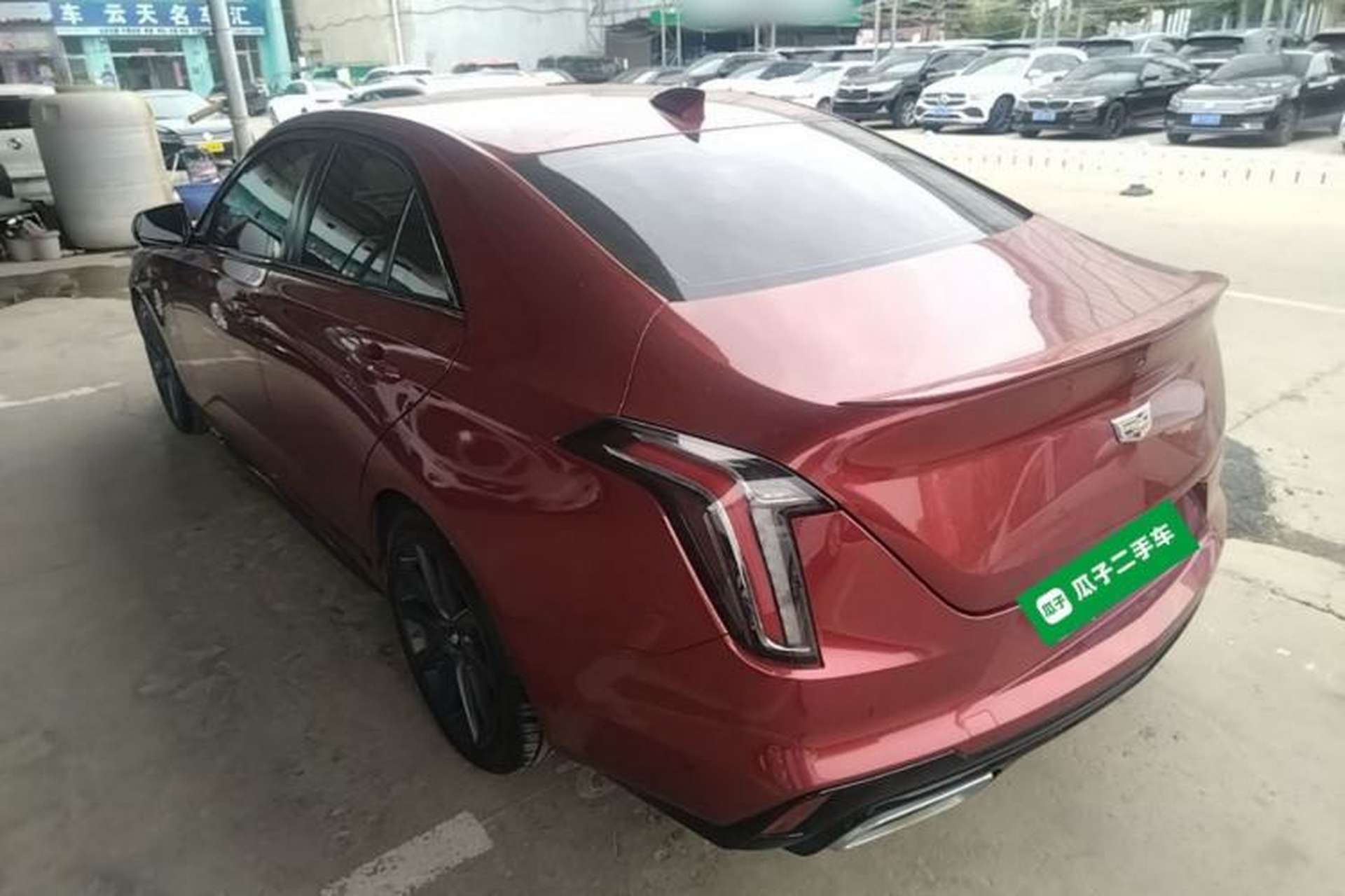 Used Cadillac CT4 2020 28T Elite Edition Rear Left 45 Deg