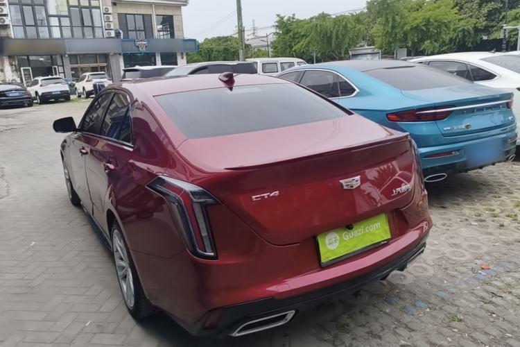 Used Cadillac CT4 2020 28T Fashion Edition Rear Left 45 Deg