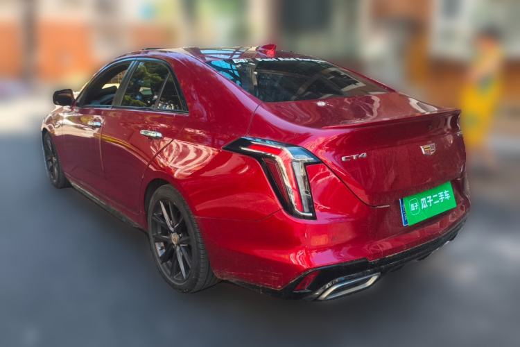Used Cadillac CT4 2020 28T Elite Edition Rear Left 45 Deg
