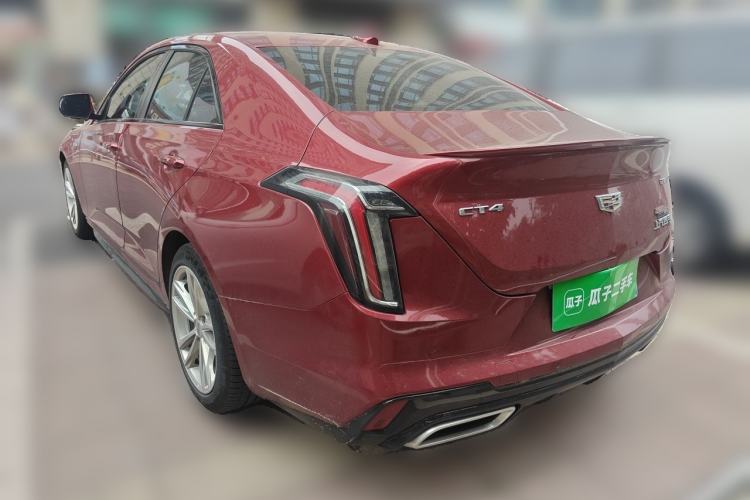 Used Cadillac CT4 2020 28T Fashion Edition Rear Left 45 Deg