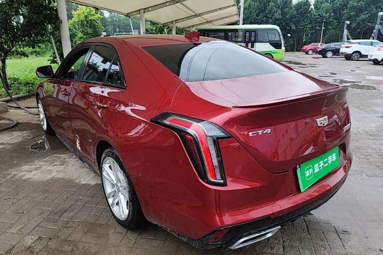 Used Cadillac CT4 2020 28T Fashion Edition Rear Left 45 Deg