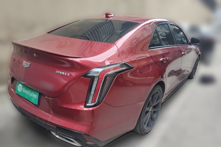 Used Cadillac CT4 2020 28T Elite Edition Rear Right 45 Deg