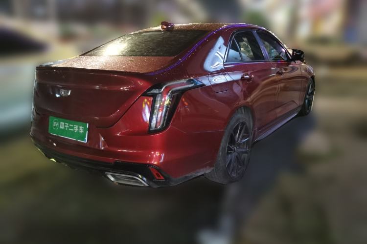 Used Cadillac CT4 2020 28T Elite Edition Rear Right 45 Deg
