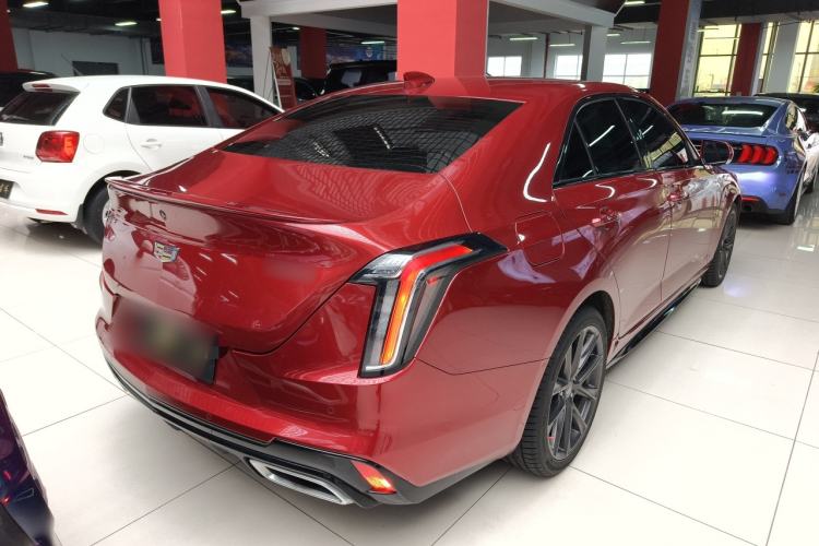 Used Cadillac CT4 2020 28T Elite Edition Rear Right 45 Deg