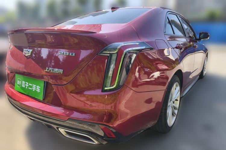 Used Cadillac CT4 2020 28T Fashion Edition Rear Right 45 Deg