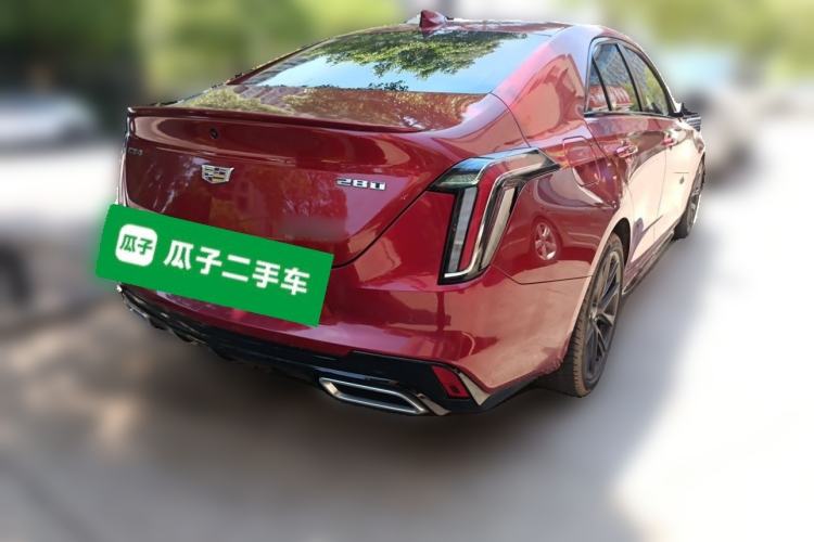 Used Cadillac CT4 2020 28T Elite Edition Rear Right 45 Deg