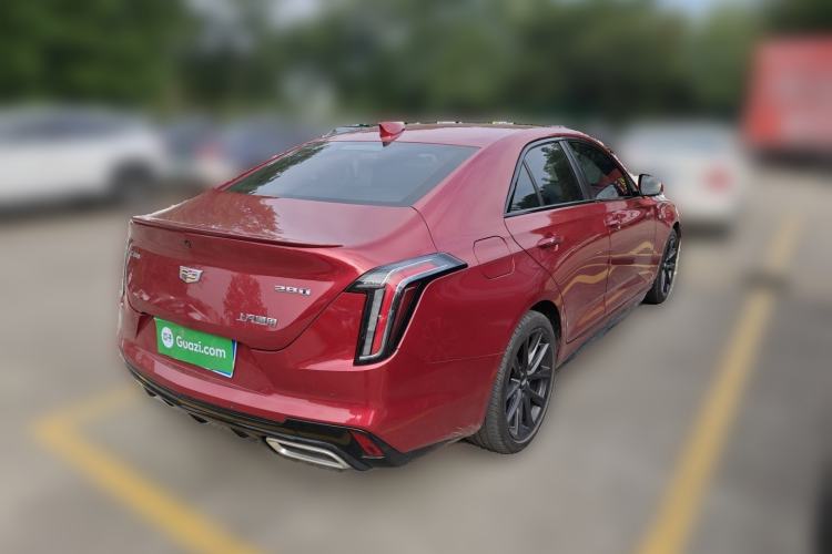 Used Cadillac CT4 2020 28T Elite Edition Rear Right 45 Deg