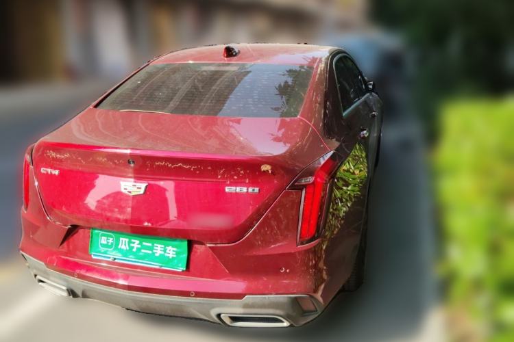 Used Cadillac CT4 2020 28T Fashion Edition Rear Right 45 Deg