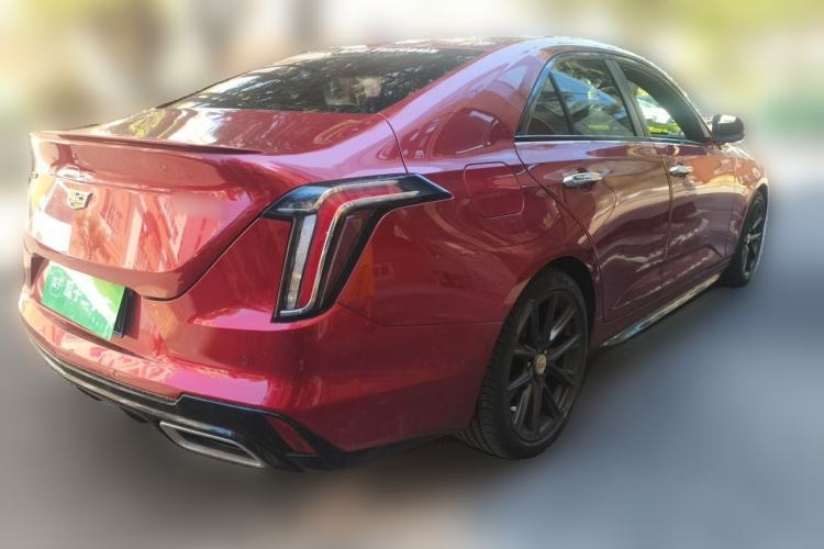 Used Cadillac CT4 2020 28T Elite Edition Rear Right 45 Deg