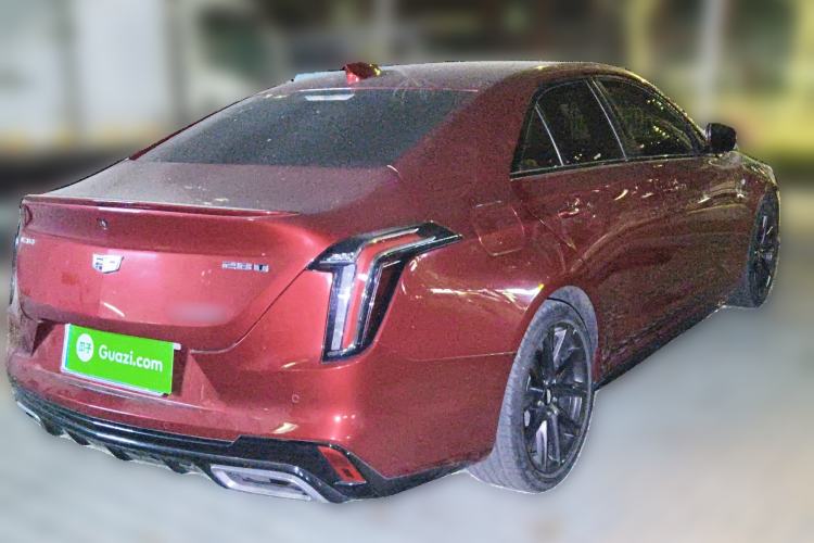 Used Cadillac CT4 2020 28T Elite Edition Rear Right 45 Deg