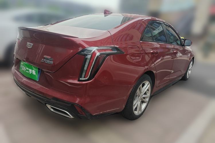 Used Cadillac CT4 2020 28T Fashion Edition Rear Right 45 Deg