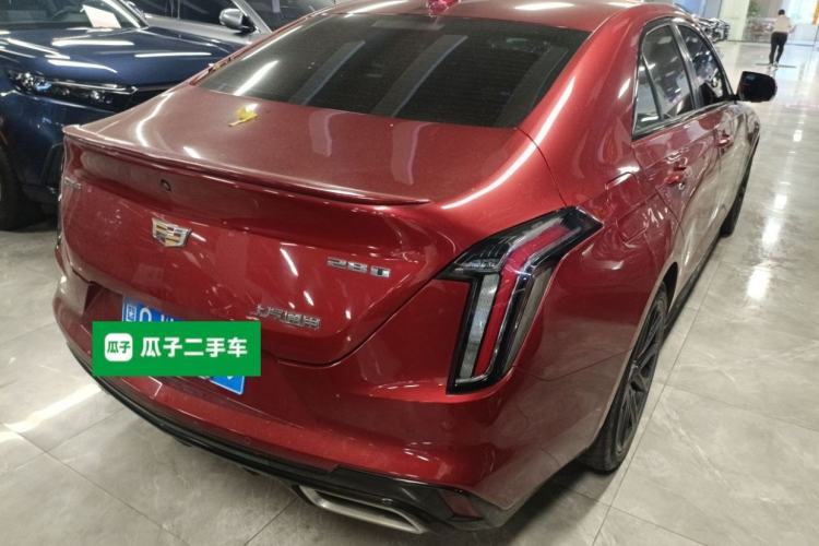 Used Cadillac CT4 2020 28T Elite Edition Rear Right 45 Deg