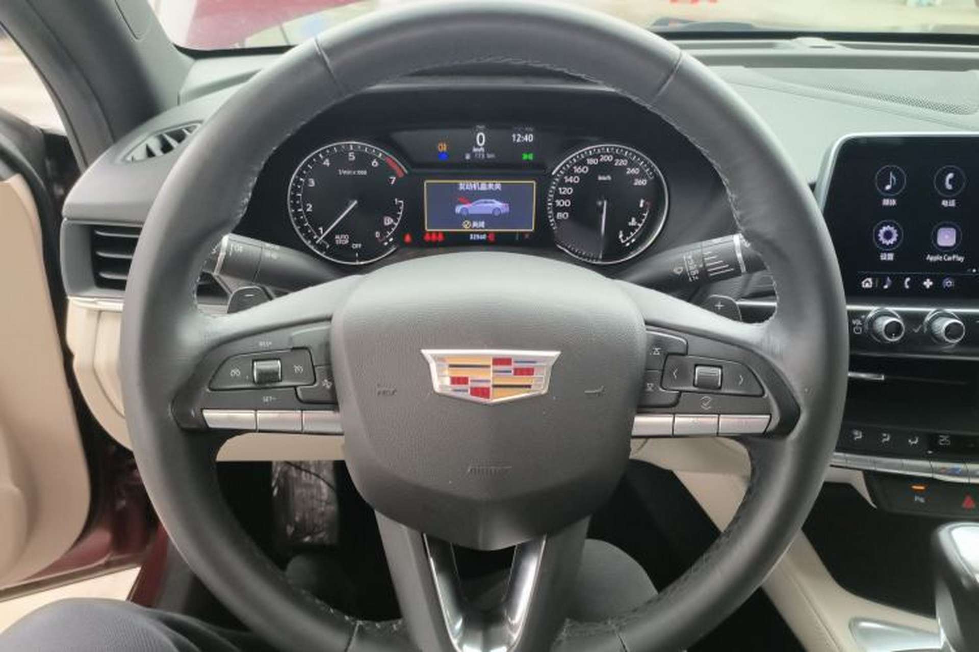 Used Cadillac CT4 2020 28T Fashion Edition Steering Wheel