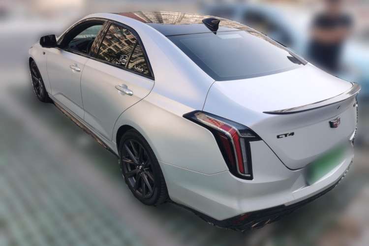 Used Cadillac CT4 2020 28T Elite Edition Rear Left 45 Deg