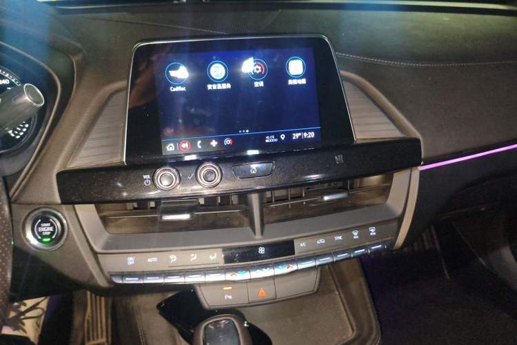 Used Cadillac CT4 2020 28T Elite Edition Audio And AC Panel