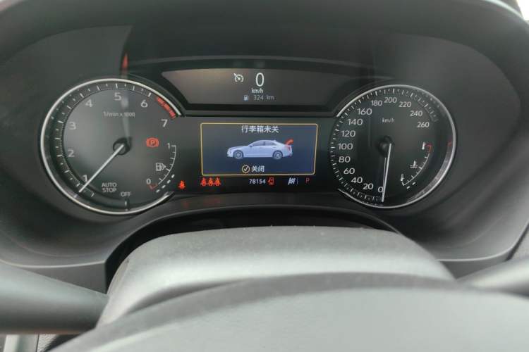 Used Cadillac CT4 2020 28T Elite Edition Odometer Close Up