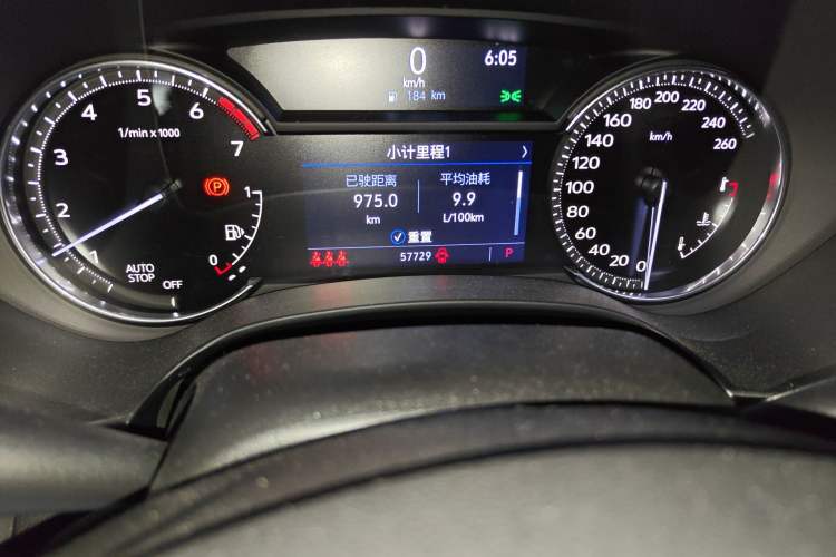 Used Cadillac CT4 2020 28T Fashion Edition Odometer Close Up