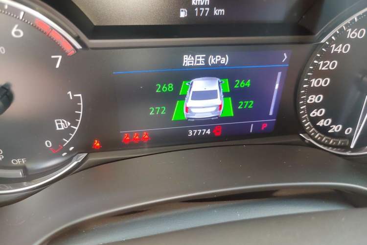Used Cadillac CT4 2020 28T Elite Edition Odometer Close Up