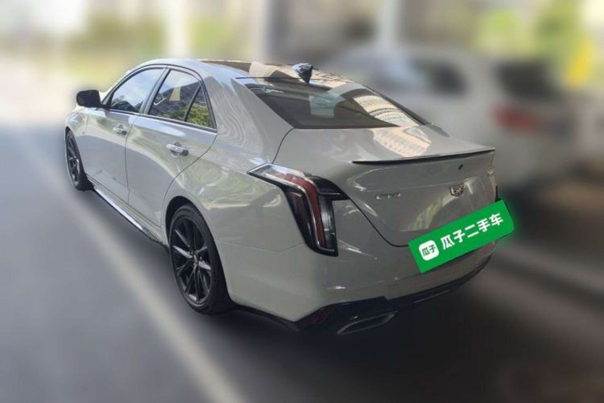 Used Cadillac CT4 2020 28T Elite Edition Rear Left 45 Deg