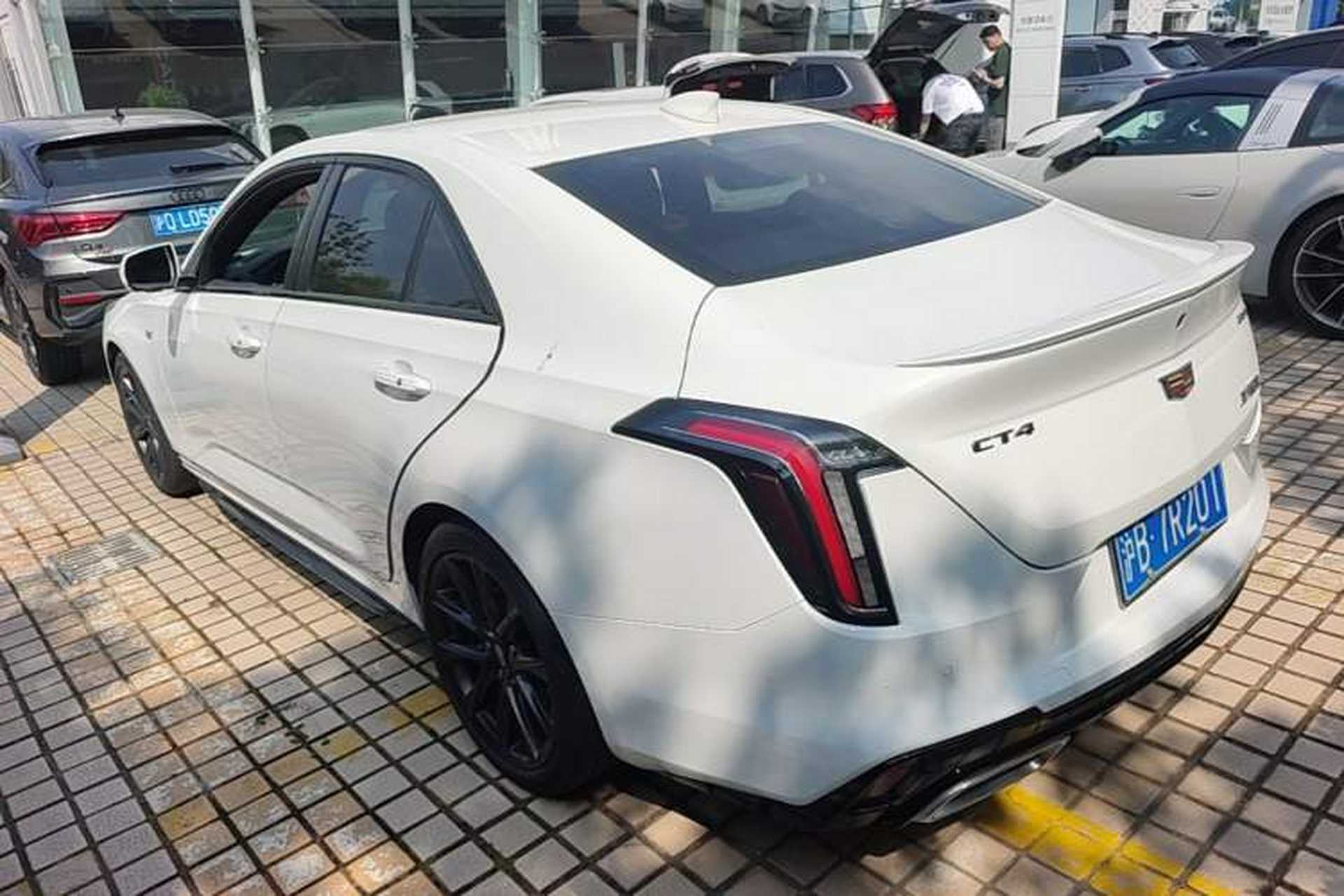 Used Cadillac CT4 2020 28T Elite Edition Rear Left 45 Deg