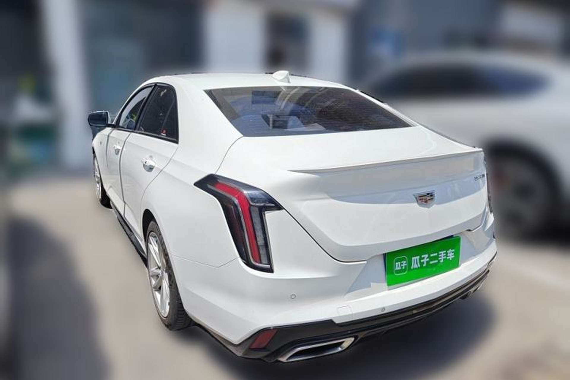 Used Cadillac CT4 2020 28T Fashion Edition Rear Left 45 Deg