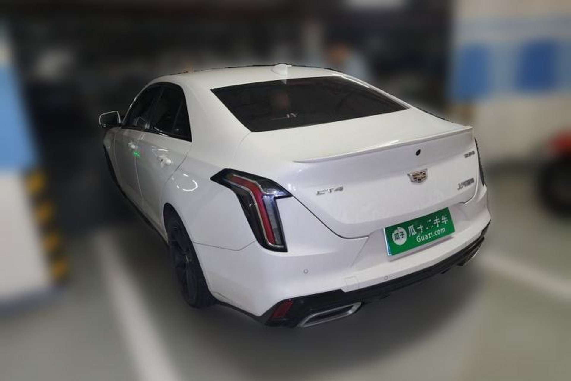 Used Cadillac CT4 2020 28T Elite Edition Rear Left 45 Deg