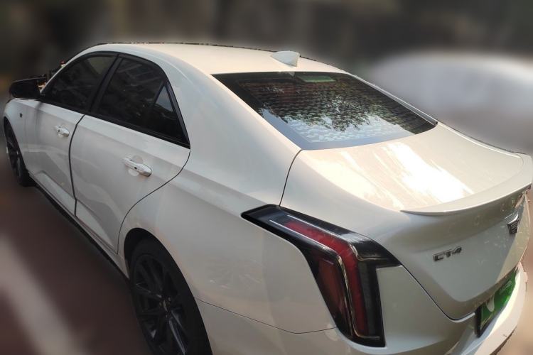 Used Cadillac CT4 2020 28T Elite Edition Rear Left 45 Deg