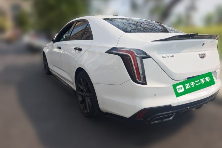 Used Cadillac CT4 2020 28T Elite Edition Rear Left 45 Deg