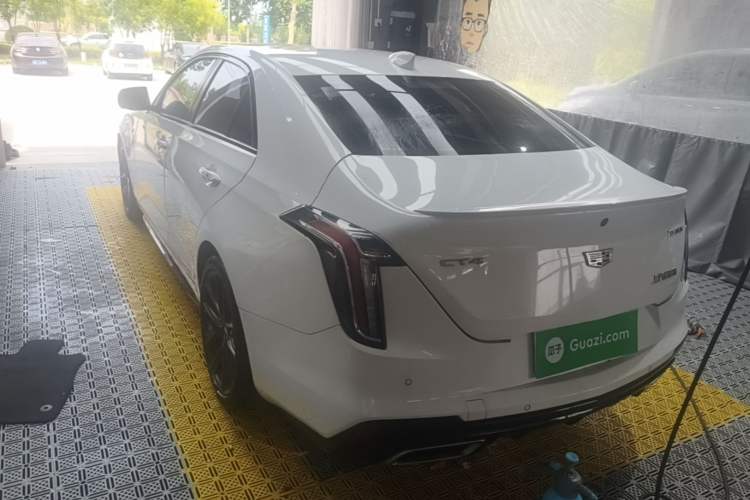 Used Cadillac CT4 2020 28T Elite Edition Rear Left 45 Deg