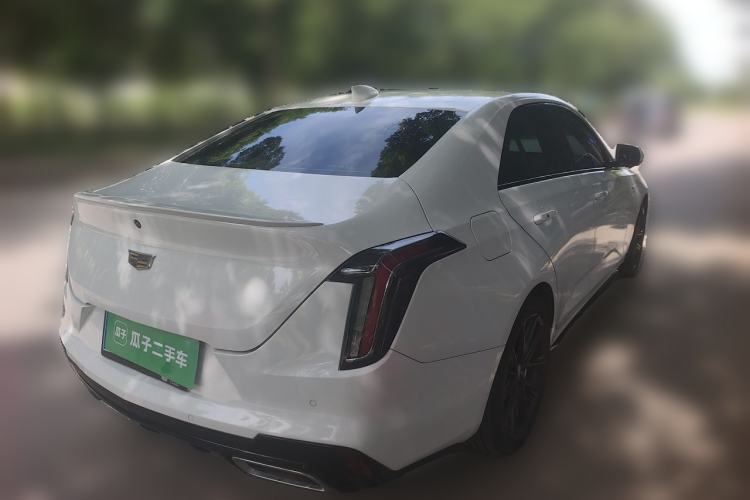 Used Cadillac CT4 2020 28T Elite Edition Rear Right 45 Deg