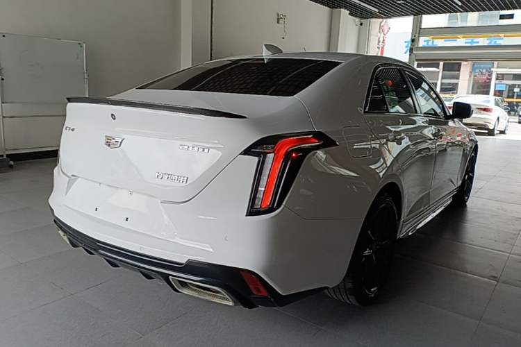 Used Cadillac CT4 2020 28T Elite Edition Rear Right 45 Deg