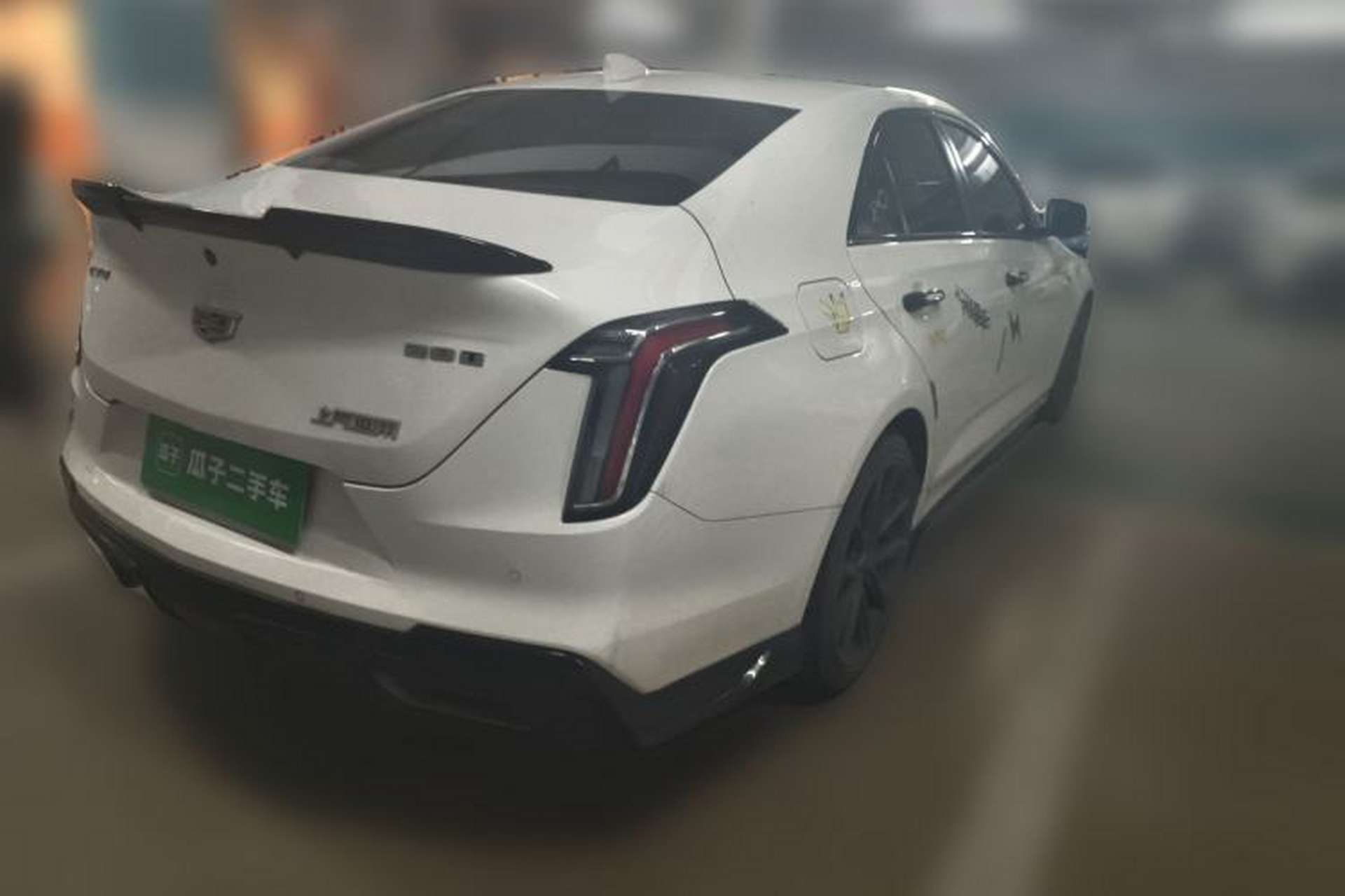 Used Cadillac CT4 2020 28T Elite Edition Rear Right 45 Deg